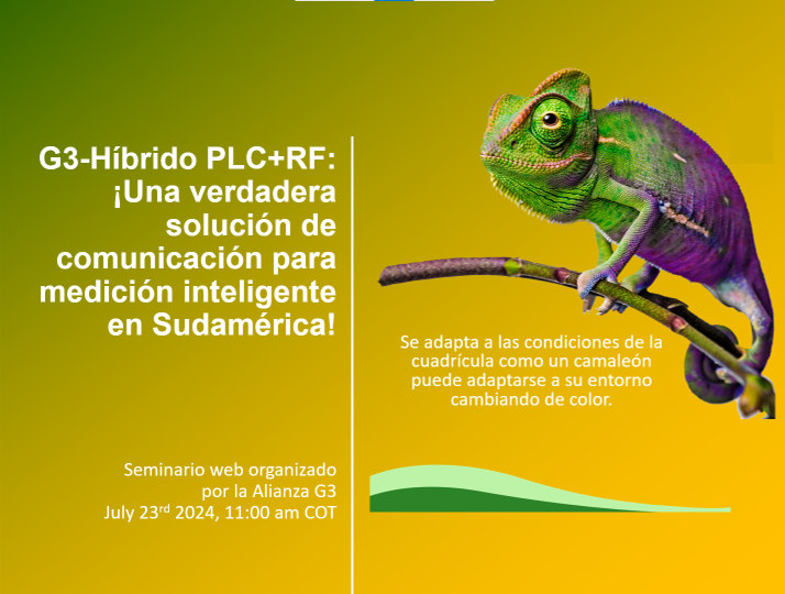 Webinar on G3-Hybrid PLC+RF technology in South America