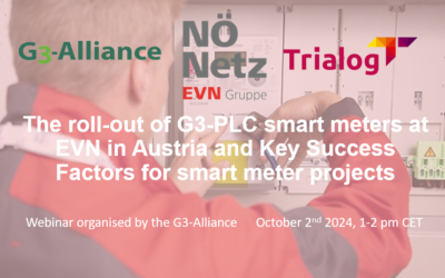 Webinar on the Successful Rollout of G3-PLC Smart Meters in Austria!